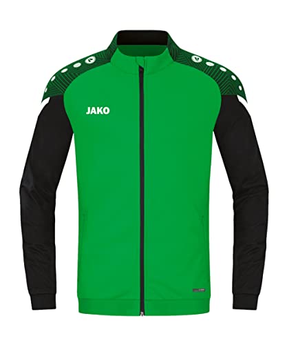 JAKO Kinder Polyesterjacke Performance, Soft Green/Schwarz, 152