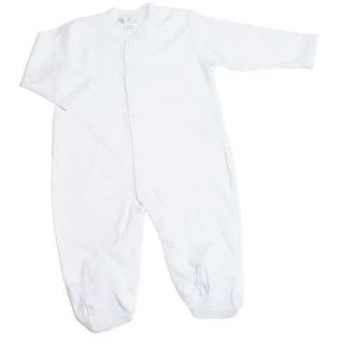 Kissy Kissy White Footie for Newborns Cover