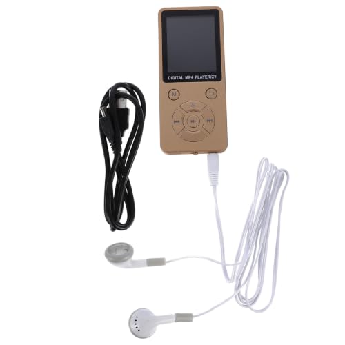 Hemobllo Reproductor de Música Mp4 Portátil Reproducción sin Pérdida, Pantalla de 1,8 Pulgadas, Capacidad de 32 GB, Diseño Elegante y Compacto para Ejercicio y Uso Diario