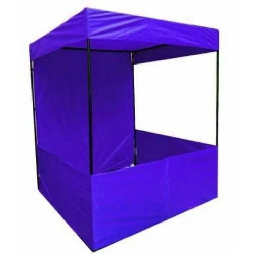 UGAOO Promotional Canopy Tent with Tetron Fabric – 4x4x7 ft (Blue)