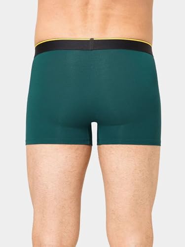 Image of Bummer Men's Finest Modal Underwear with Ultra Soft 4-Way Stretch Fabric for Ultimate Comfort - Anti-Bacterial & Breathable Solid Trunks Innerwear Combo Pack for Men