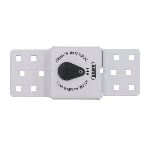 Abus 83978 Diskus Integral 142/200 + 23/70 Hasp With Discus Lock, White #TOP12