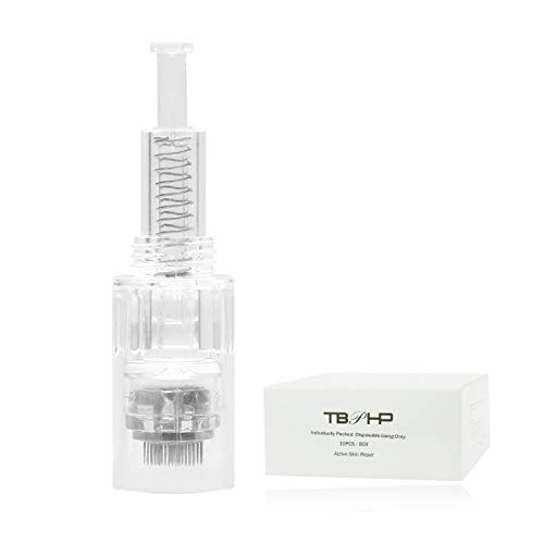 36 Nadelpatrone für Auto Electric Microneedle Derma Pen, Einstellbar Gewinde-Schlitz Für Auto Electric Derma Stempel(10 Stück Needle Cartridge)