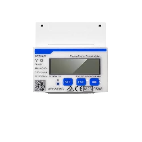 Compteur DTSU666 80A pour résoudre les erreurs d'injection de votre onduleur solaire