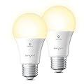 Sengled Alexa Light Bulbs, 100W Equivalent, S1 Auto Pairing with Alexa Devices, Smart Light Bulb that Work with Alexa, Bluetooth Mesh Smart Home Lighting, ?Warm Light Bulbs, No Hub Required, 2-Pack,