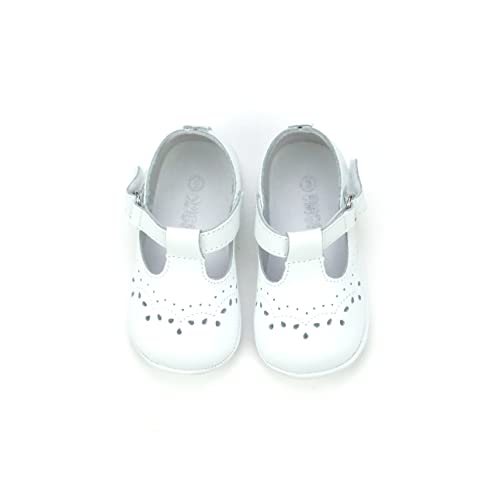 Birdie Leather T-Strap Stitched Mary Jane | Baby Shoes2