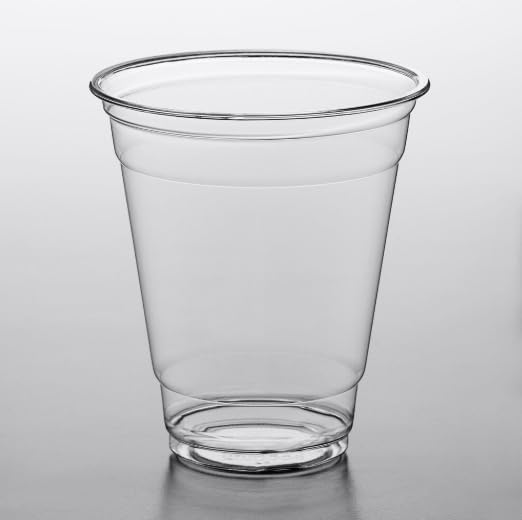 1000 Pack 16OZ Disposable Pet Cold Clear Cups Perfect for Smoothies, Iced Coffee, Juices, Cocktails and Soda