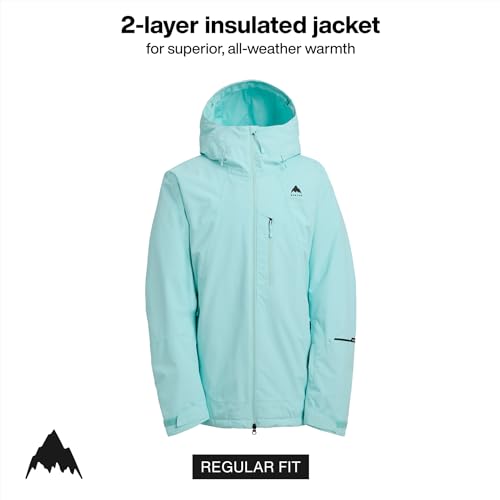 Image of Burton Men's Reserve 2-Layer Insulated Jacket - Waterproof Winter Snowboard Jacket with Helmet Compatible Hood