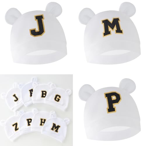 Soft Caps Infant Bear Ear Hat Breathable Baby Autumn Winter Nursery Hospital Letter3