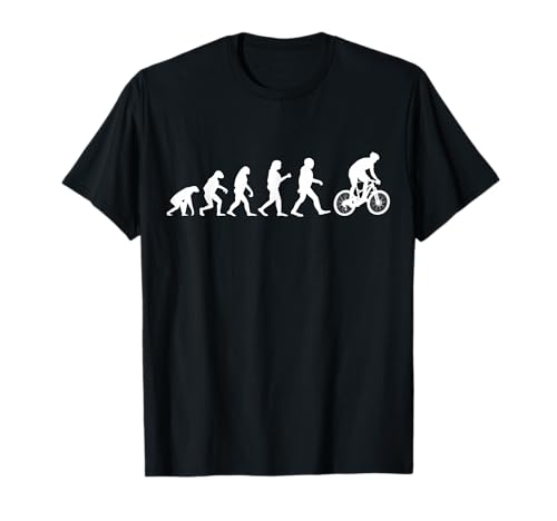 Evolution Mountainbike Fahrrad fahren MTB Bike Radfahren T-Shirt Evolution Mountainbike Fahrrad fahren MTB Bike Radfahren T-Shirt