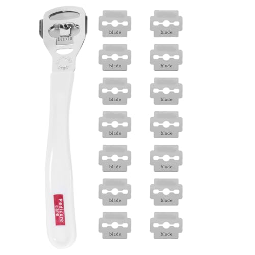 ROSENICE Coupe Cors Râpe à Pied Pédicure avec 20 Lames