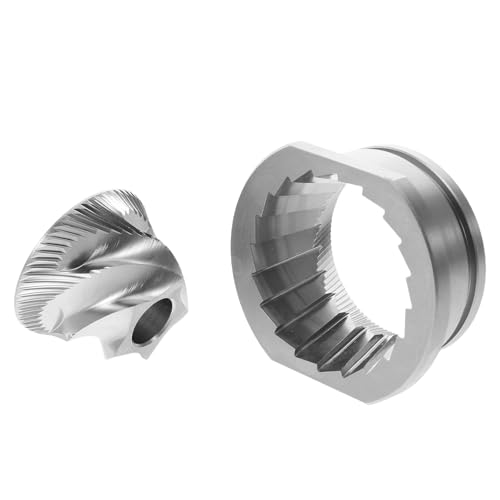 IMIKEYA Repuesto de Fresa Cónica de Acero Inoxidable de 48 Mm para Molinillo de Café Espresso Automático, Accesorios para Máquinas de Café Expreso, Compatible Jura, Molienda Precisa