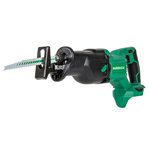 Metabo Hpt 18V Multivolt™ Cordless Reciprocating Saw | Tool Only - No Battery | Counter-Balance Housing Reduces Vibration | Orbital Mode | Cr18Dbq4 #TOP4