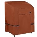 NettyPro Grill Cover Heavy Duty Waterproof 32 Inch, BBQ Gas Grill Cover for Small Weber, Char-Broil, Brinkmann, Jenn Air, Nexgrill Grills 2 Burner, Brown