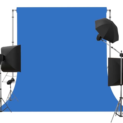 Fondo Fotográfico Azul para Sesión de Fotos 8 x 10 FT miniatura 1