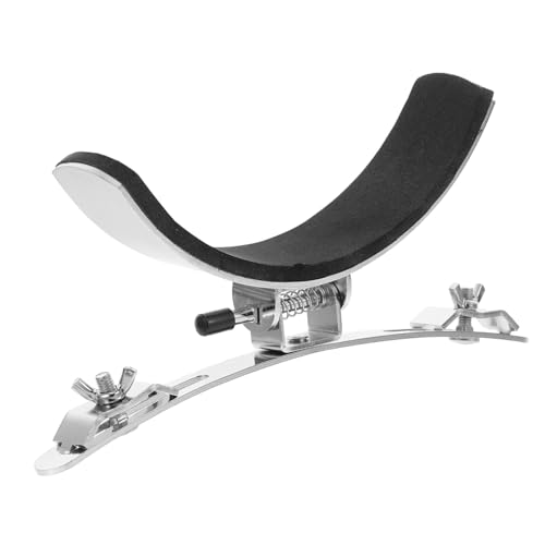 Repose-jambe argenté de batterie pour concerts et studios
