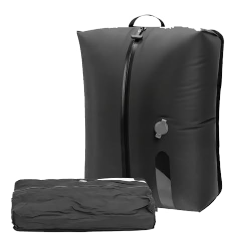 Buhdjfnke 2 Bolsas de Vacío para Viajes, Bolsas de Compresión Reutilizables para Maletas y Mochilas, Bolsas Ahorradoras de Espacio.