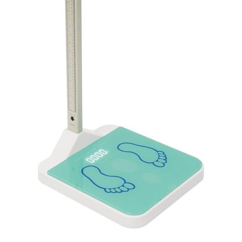 Digitale Personenwaage Höhe- und Gewichtsmessgerät Körperwaage 220cm/180kg
