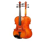 PERSONAS APLICABLES: El violín 4/4 completo es adecuado para principiantes adultos, estudiantes y niños mayores de 11 años (altura superior a 4 pies 11,1 pulgadas, longitud del brazo superior a 23,62 pulgadas como referencia).