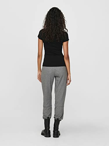 ONLY Onllive Love Life Basic - Camiseta para Mujer, Negro, M