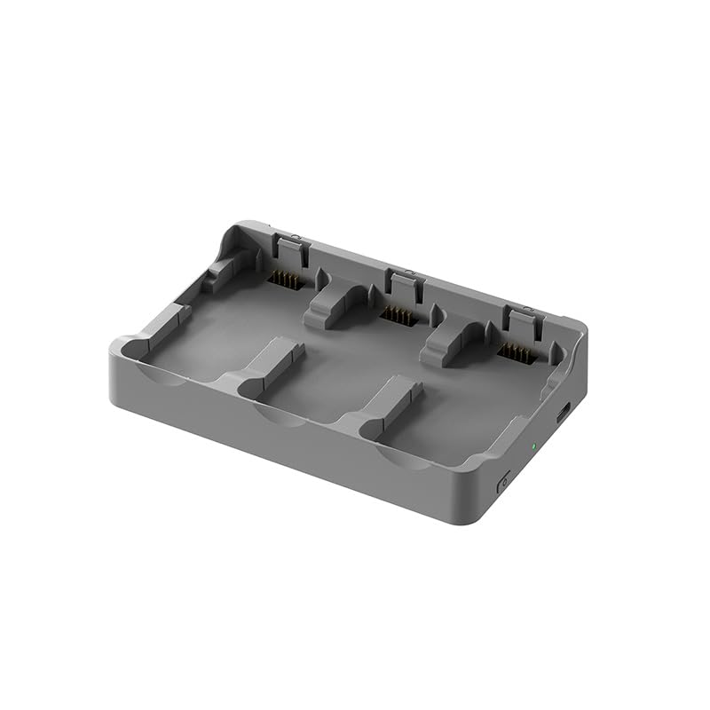 Two-Way Charging Hub for DJI NEO 2, 3 Channel Battery Charger Fast Charging Dock Station with Type-C Charging Cable for DJI NEO 2 Drone Battery Accessories
