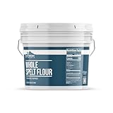 Earthborn Elements Whole Spelt Flour, 1 Gallon Bucket, Nutty Flavor, From Spelt Berries