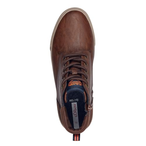 Image of s.Oliver Mens Men's Lace Boot Flat 5-15259-43
