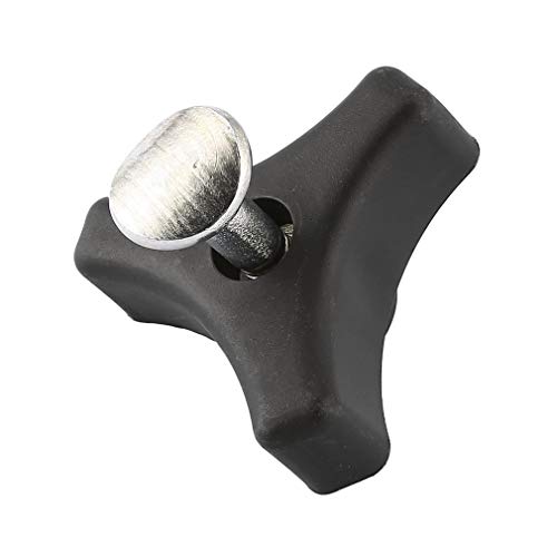 73JohnPol 1 pcs Noir en Plastique Triangle Poignée Bouton Écrou Vis Boulon pour Honda Tondeuse À Gazon Machine Pièces Outil de Jardin Accessoires