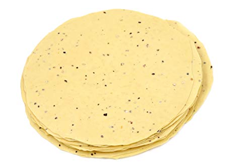 Image of Timeless Food Moong Special Papad 800g | Plain Mungdal Saji Papad | Authentic Sardarshahar Snack