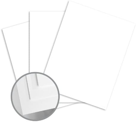 Finch Fine Opaque Bright White Card Stock - 17 x 11 in 80 lb Cover Smooth 250 per Package