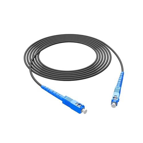 Cordon fibre optique extérieur pour connecter votre bureau de jardin 60m