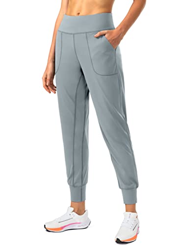 Image of Soothfeel Women's Joggers with Zipper Pockets High Waisted Athletic Workout Yoga Pants Joggers for Women