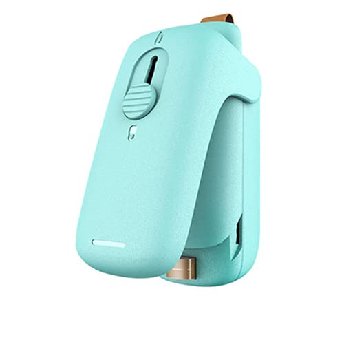 Bag Sealer mini,Portable Bag Heat Sealer Machine with Cutter,Handheld 2 in 1 Bag Sealer heat sealer for plastic bags Storage Snack Cookies Candy Food Saver Chip Bags(2xAA Batteries Included)