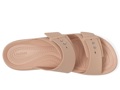 Crocs Women's Brooklyn Buckle Low Wedge Sandal2