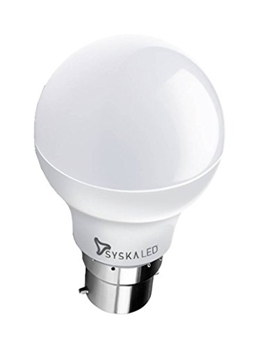 Image of SYSKA 15W B22 LED Cool Day Light Bulb, Pack of 4