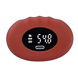 Testeur Force Préhension – 2,95 Pouces Appareil Mesure Poigne | Dynamomètre Main Fitness – 190g Silicone Résistant Batterie 300 mAh Mesure Jusquà 396 lb pour Entraînement Musculation Suiví Progression