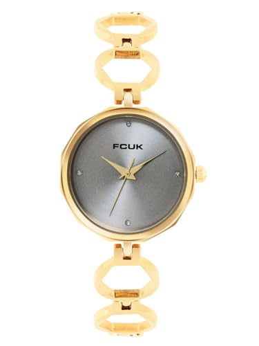 FCUK Grey Dial Analog Watch for Women - FK00027K (B0CMJ14FK3) Amazon Price History, Amazon Price Tracker