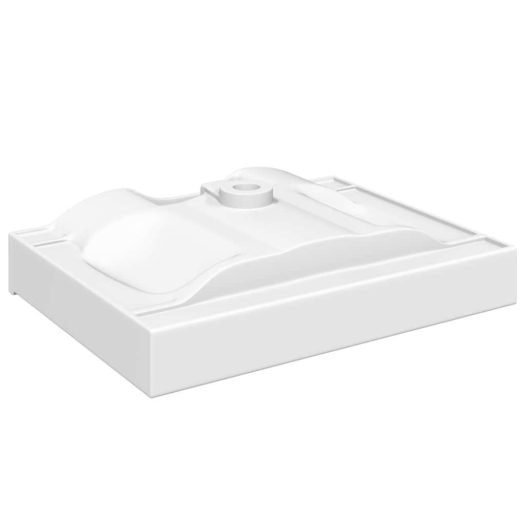 Lavabo de cerámica rectangular blanco 60 x 46 cm con orificio para grifo, lavabo empotrable y de pared para baño, fácil de limpiar, ahorra espacio, diseño moderno, equipamiento sanitario