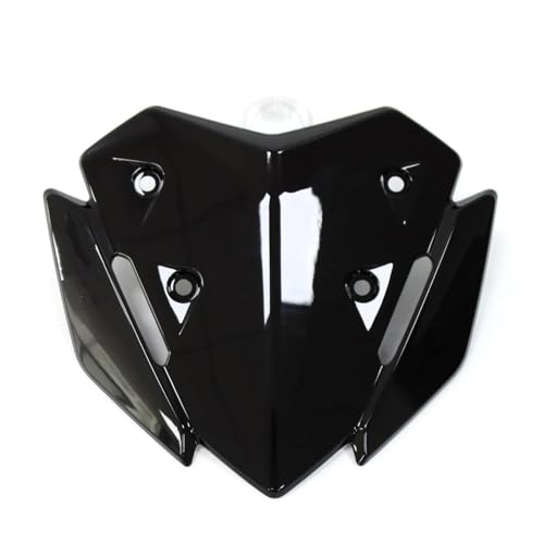 オートバイのウインドスクリーン に適合する XMAX250 XMAX300 2023 2024 2025 XMAX 125 2024 用オートバイ ウィンドシールド バイザー デフレクター ウィンドスクリーン(黒)