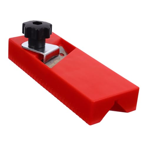 Hemobllo Cepilladora De Biselado Para Madera Herramienta De Cepillado Manual Para Carpinteros Color Rojo Para Recortar Esquinas Redondeadas y Acabados De Precisión