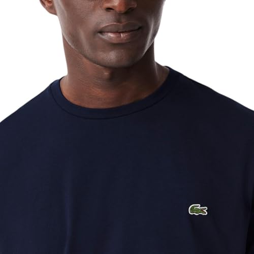 Lacoste Men's Short Sleeve Pima Jersey Crew Neck Tee - Additional View
