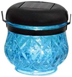 Blachere Illumination Solar Lantern Glass blue