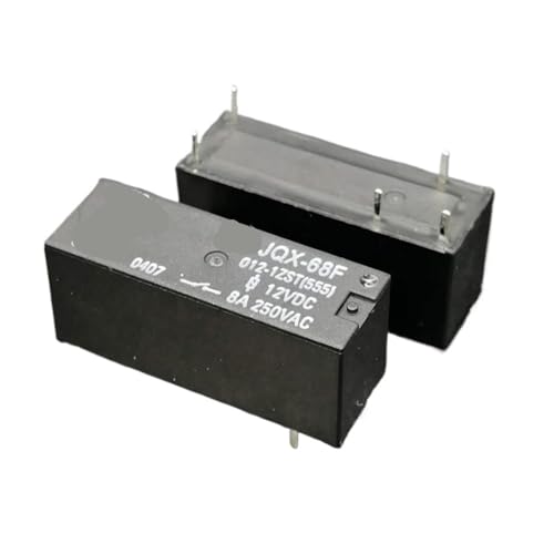 Relais JQX68F-012-1ZST 5 broches en lot de 10 pièces pour circuit imprimé