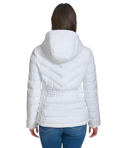 Tommy Hilfiger Women's Essential Lightweight Packable Puffer Jacket, White, X-Large2