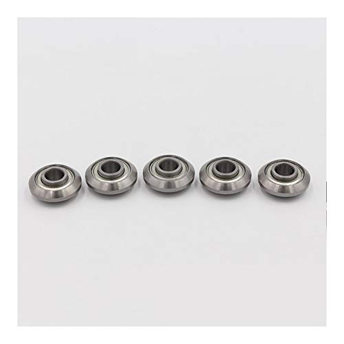 WWBR-Repair Kits 10Pcs Computer Embroidery Machine Parts 5x17.6x7.5mm 6x17.6x7.5mm Flying Saucer Bearing Dishing Pulley Guide Bearings (Size : B 6x17.6x7.5mm)