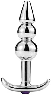 Knowwest Stainless Steel Àmàl Plùg T Shaped Metal B-ütt Plùg Adùlt Six Toys for Men Women