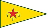 magFlags Flagge: Large People s Protection Units | People s Protection Units YPG ; Official Armed Wing of The Kurdish Supreme Committee | Querformat Fahne | 1.35m² | 90x150cm » Fahne 10