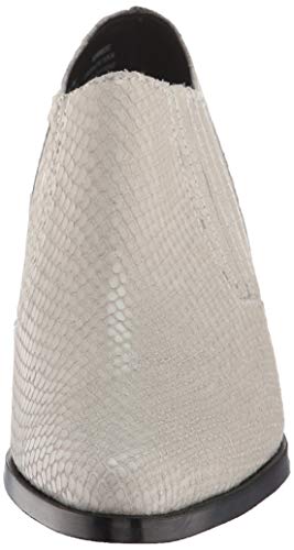 Steve Madden Women's KORRAL Western Boot, white snake, 10 M US2