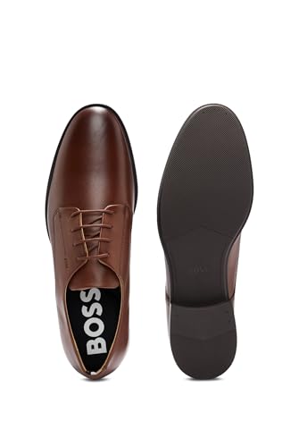 Image of BOSS Men's Colby Soft Leather Derby Oxford Shoes
