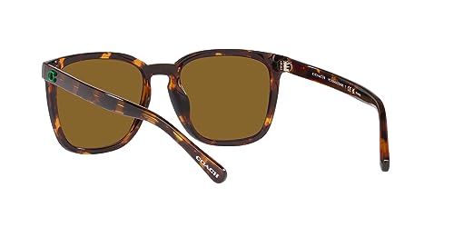 Image of COACH womens Hc8354u Universal Fit Square Sunglasses